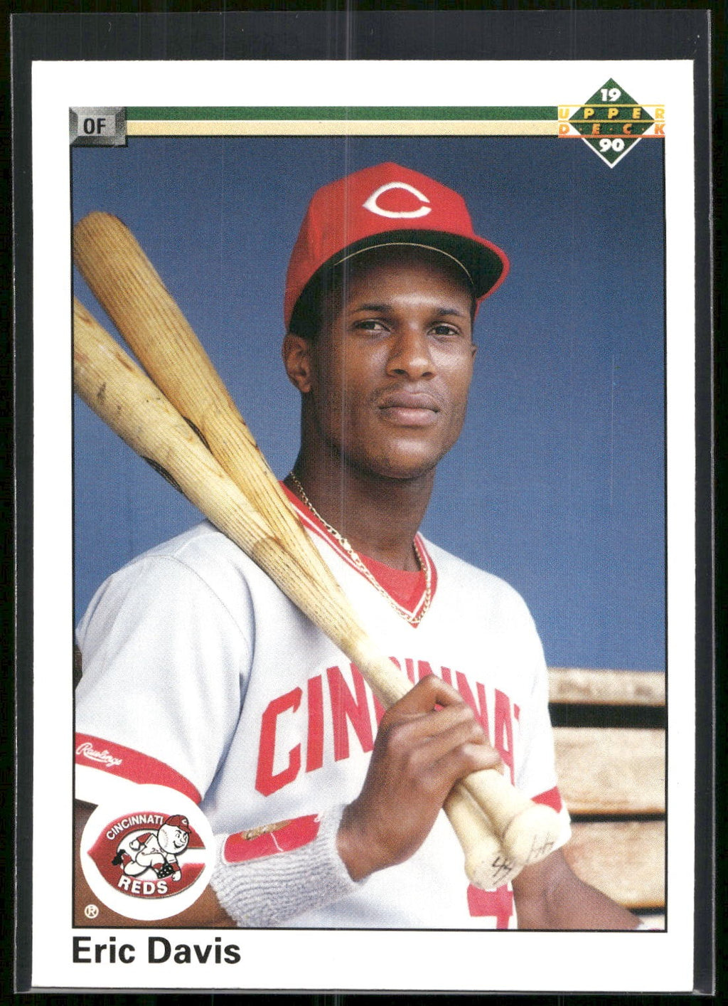 1990 Upper Deck #116b Eric Davis
