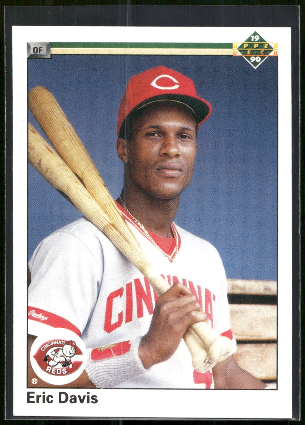 1990 Upper Deck #116b Eric Davis