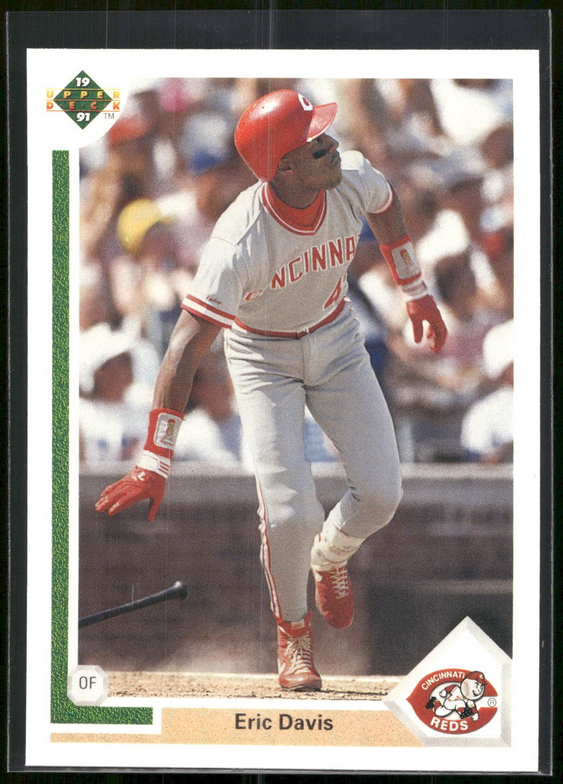 1991 Upper Deck #355b Eric Davis