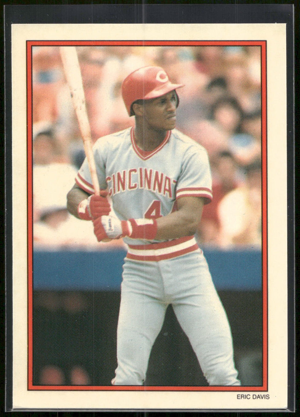 1990 Topps #25 Eric Davis 1990 All-Star Set Collector's Edition
