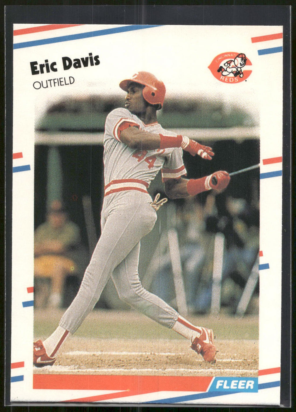 1988 Fleer #231 Eric Davis