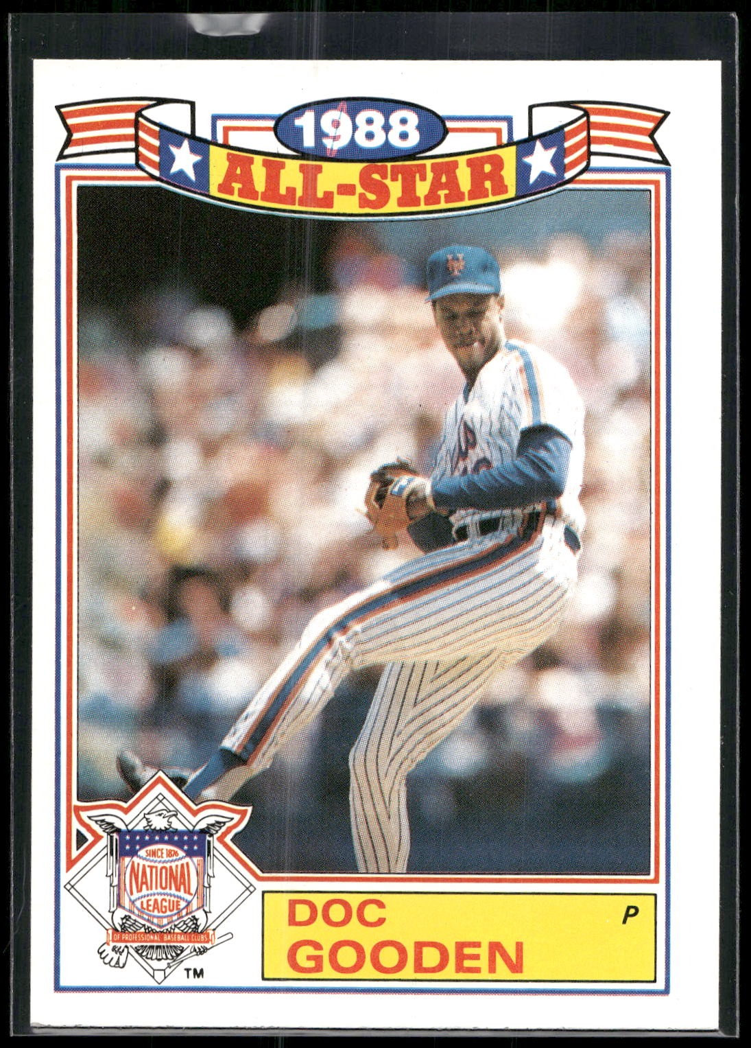 1989 Topps #21 Doc Gooden Glossy All-Stars