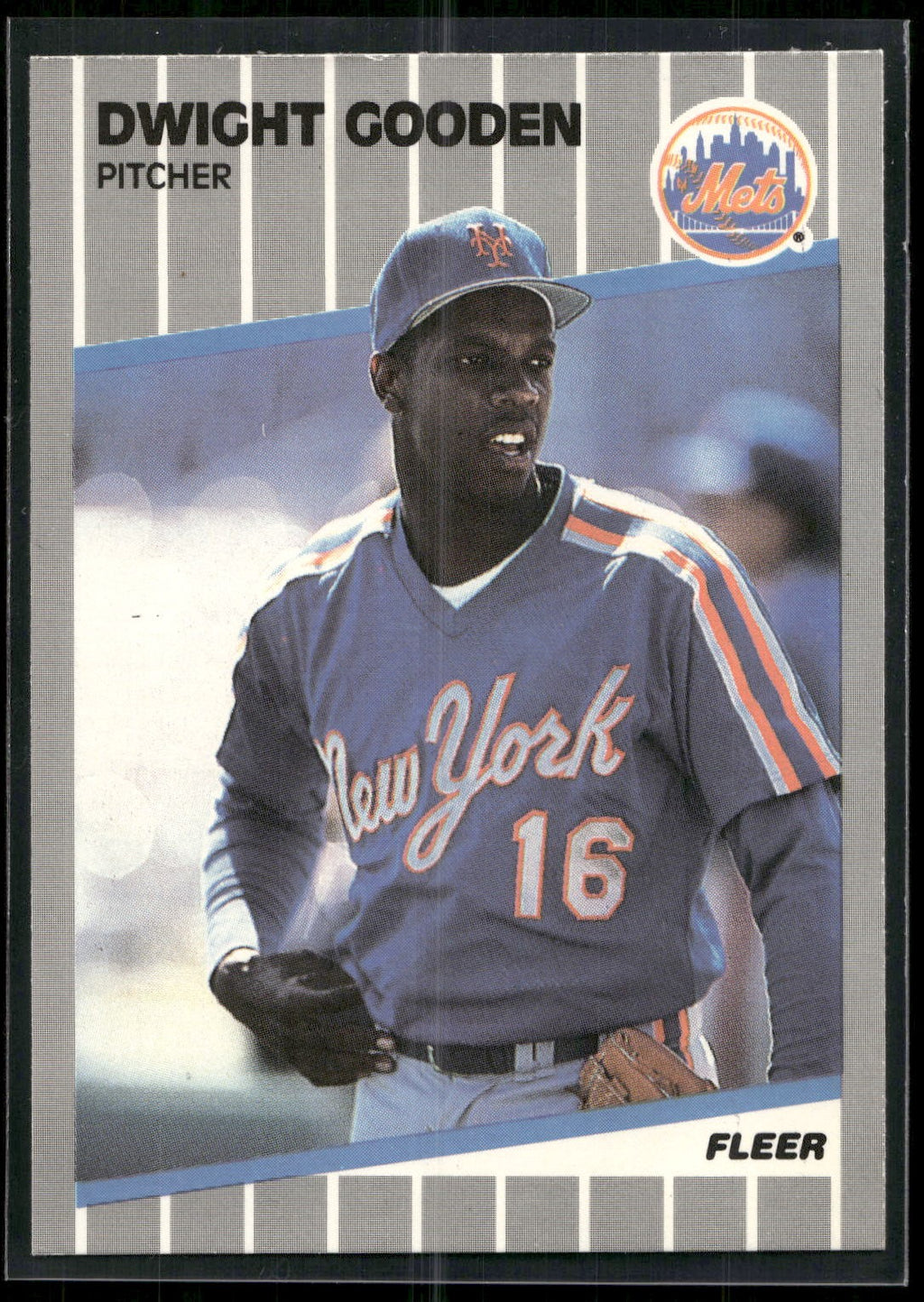 1989 Fleer #36 Dwight Gooden