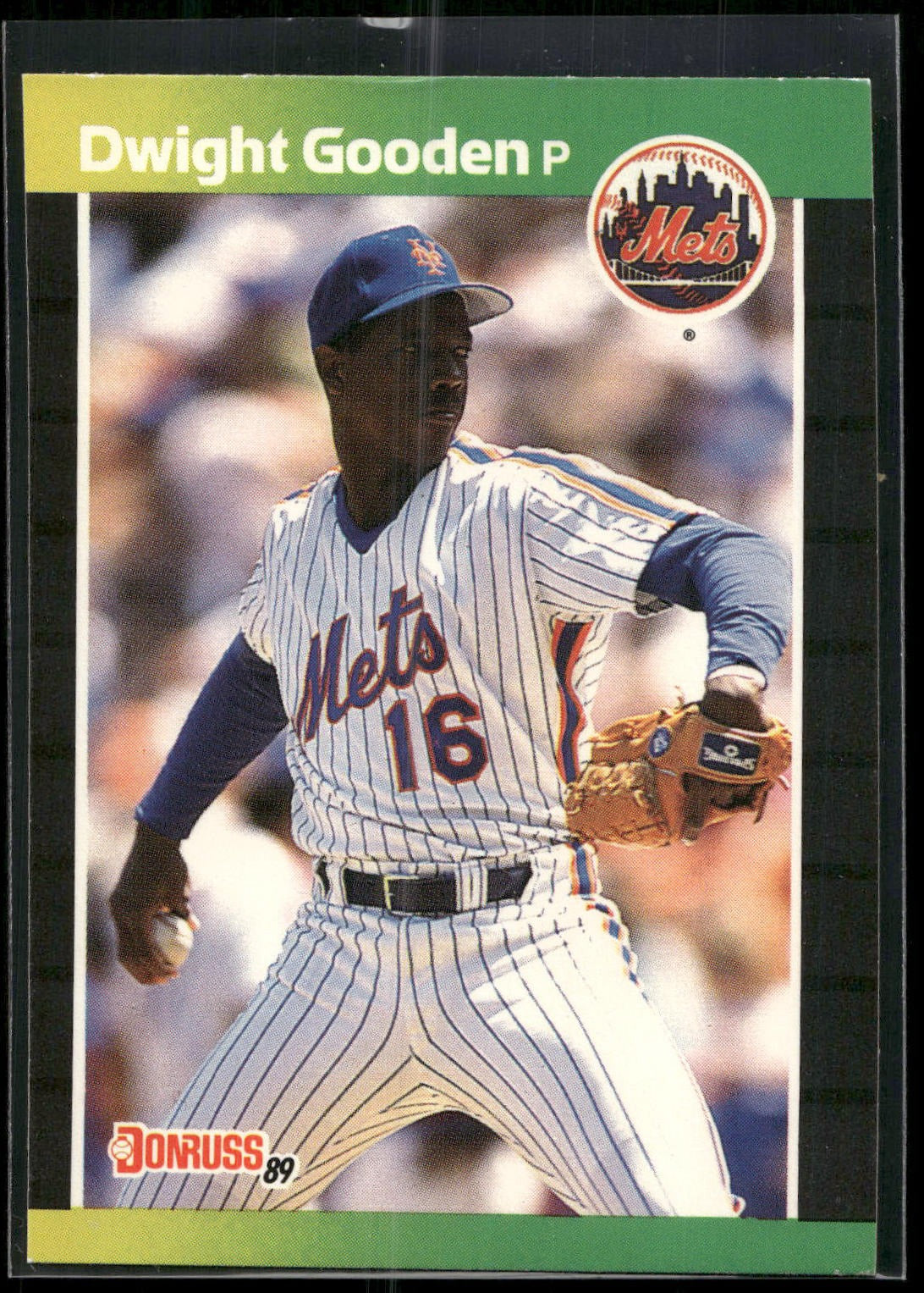 1989 Donruss #270b Dwight Gooden