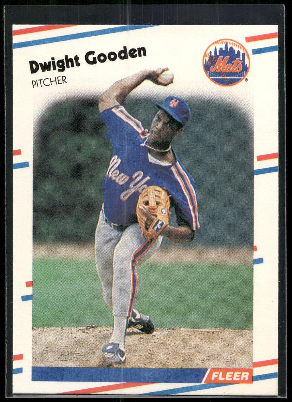 1988 Fleer #135 Dwight Gooden