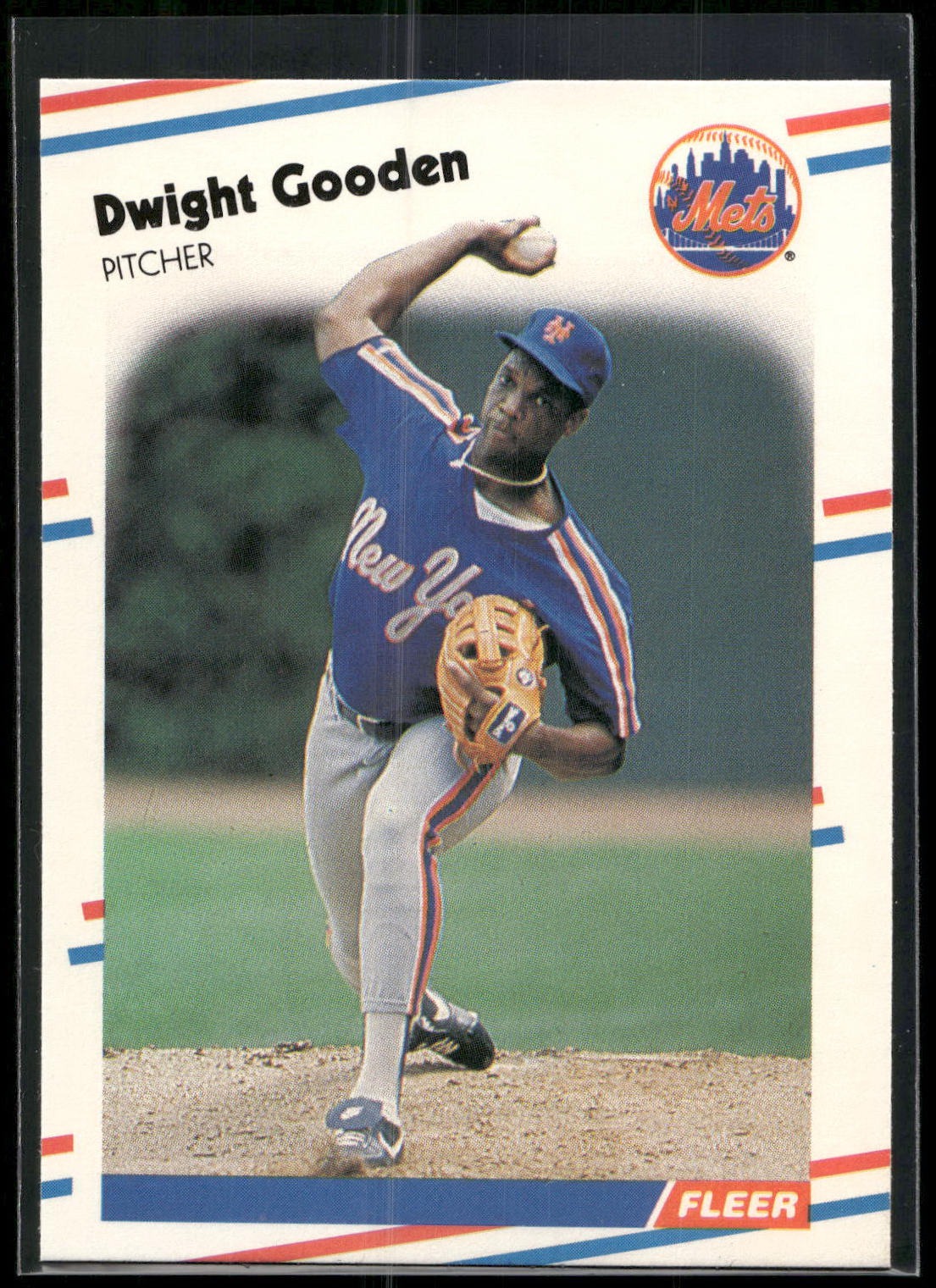 1988 Fleer #135 Dwight Gooden
