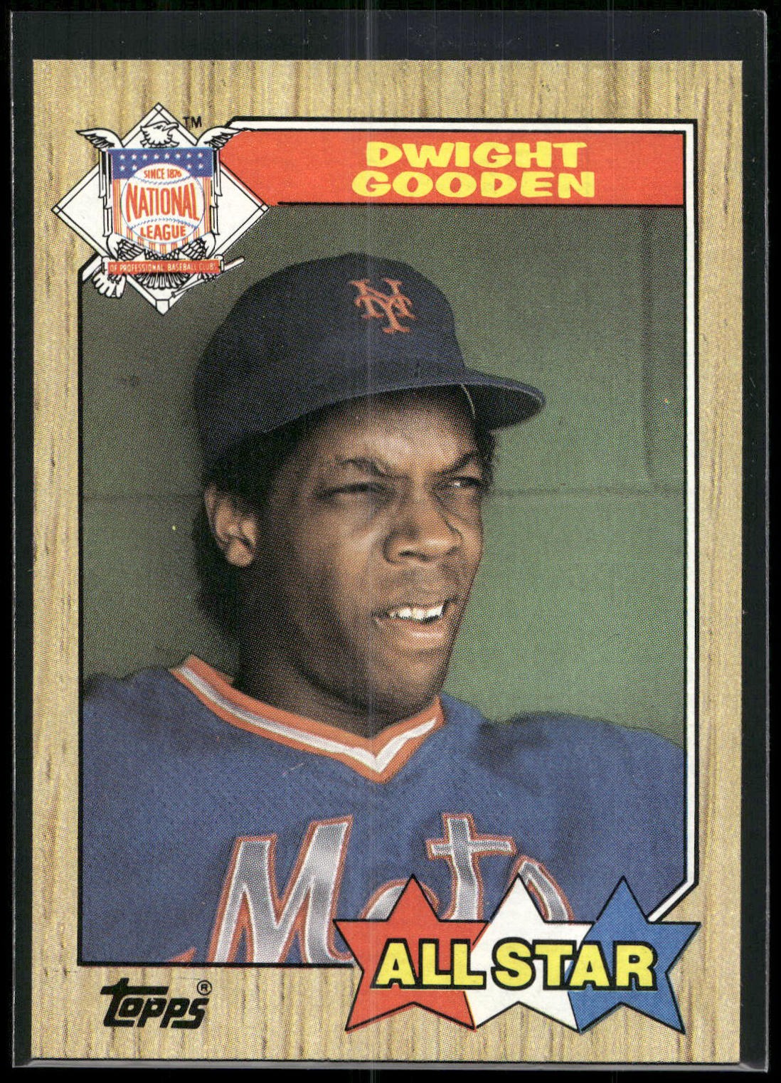 1987 Topps #603b Dwight Gooden