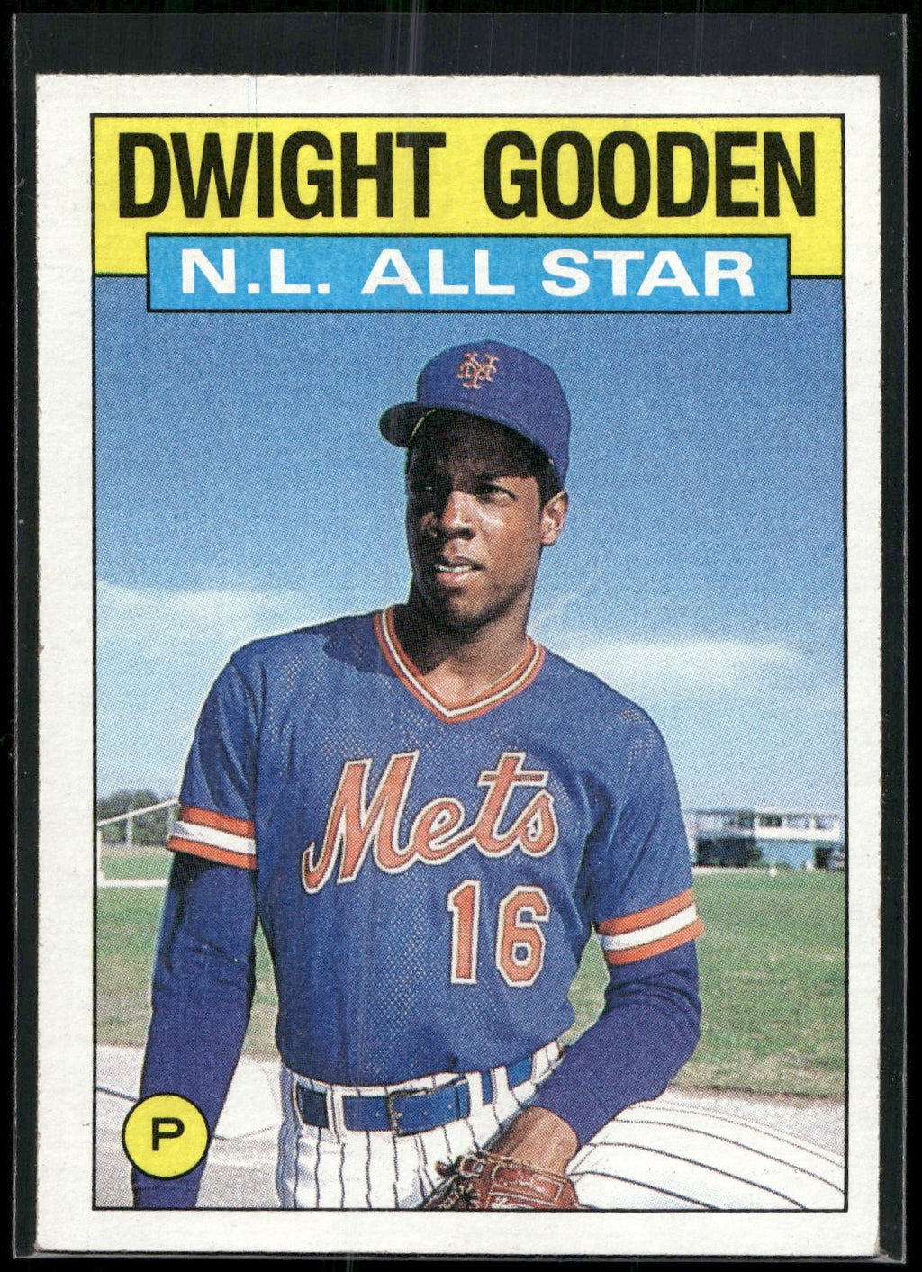 1986 Topps #709 Dwight Gooden