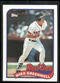 1989 Topps #630 Mike Greenwell