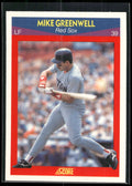 1990 Score 100 Superstars #67 Mike Greenwell