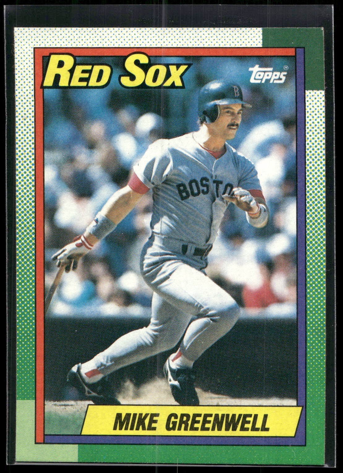1990 Topps #70 Mike Greenwell