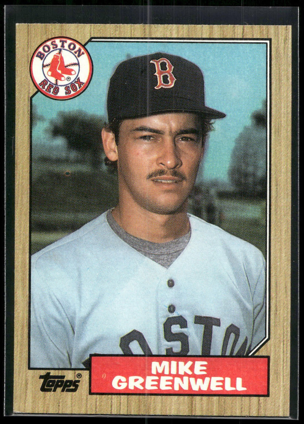 1987 Topps #259 Mike Greenwell