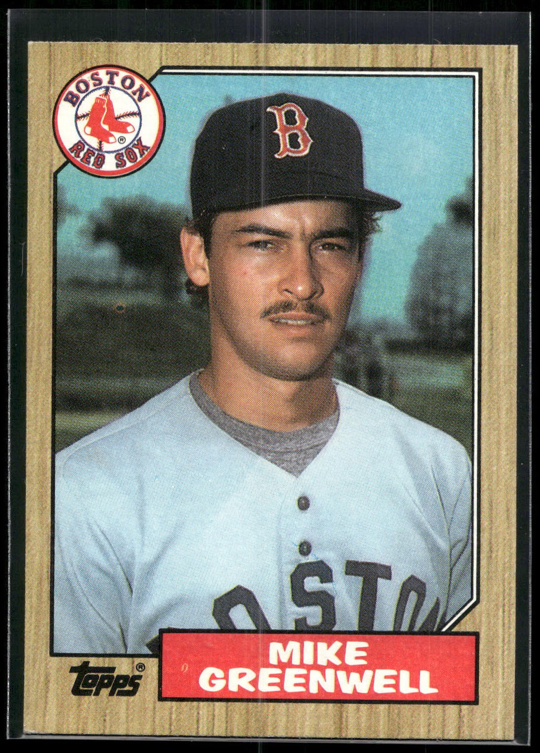 1987 Topps #259 Mike Greenwell