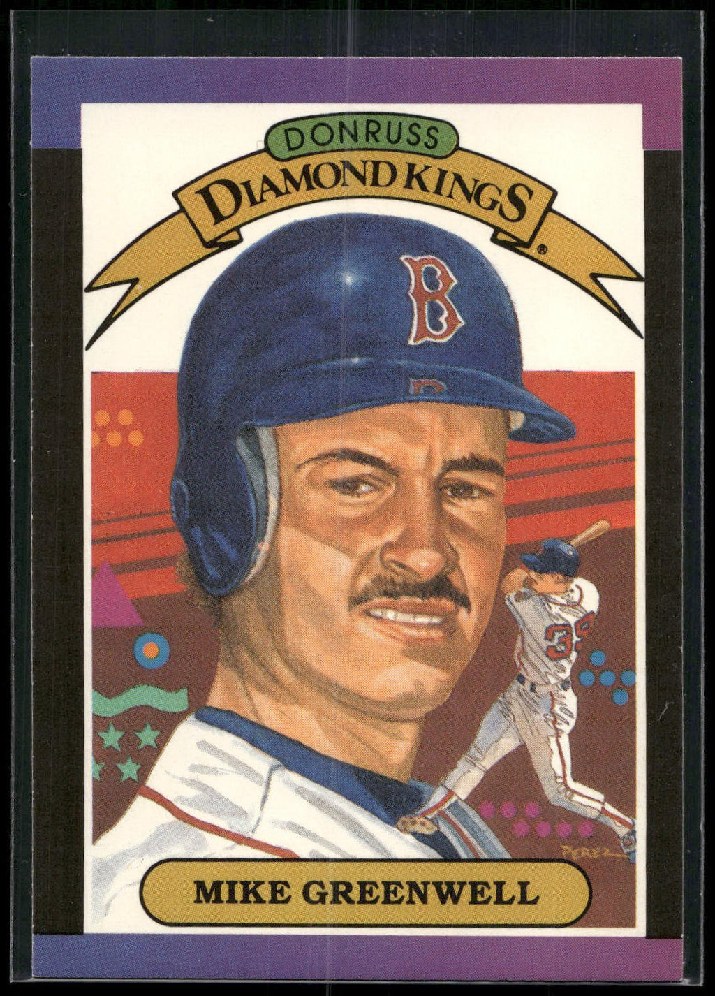 1989 Donruss #1 Mike Greenwell