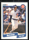 1990 Fleer #32 Mark Grace