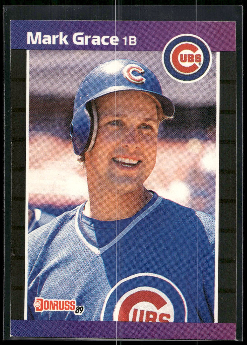 1989 Donruss #255c Mark Grace