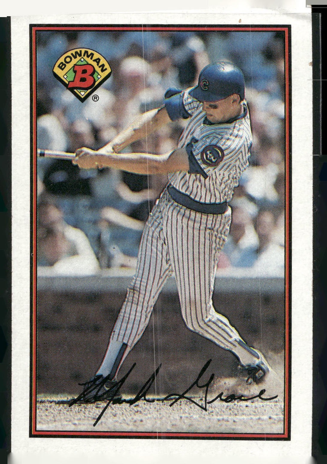 1989 Bowman #291 Mark Grace
