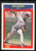 1990 Score 100 Superstars #99 Doc Gooden