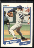 1990 Fleer Canadian #399 Orel Hershiser