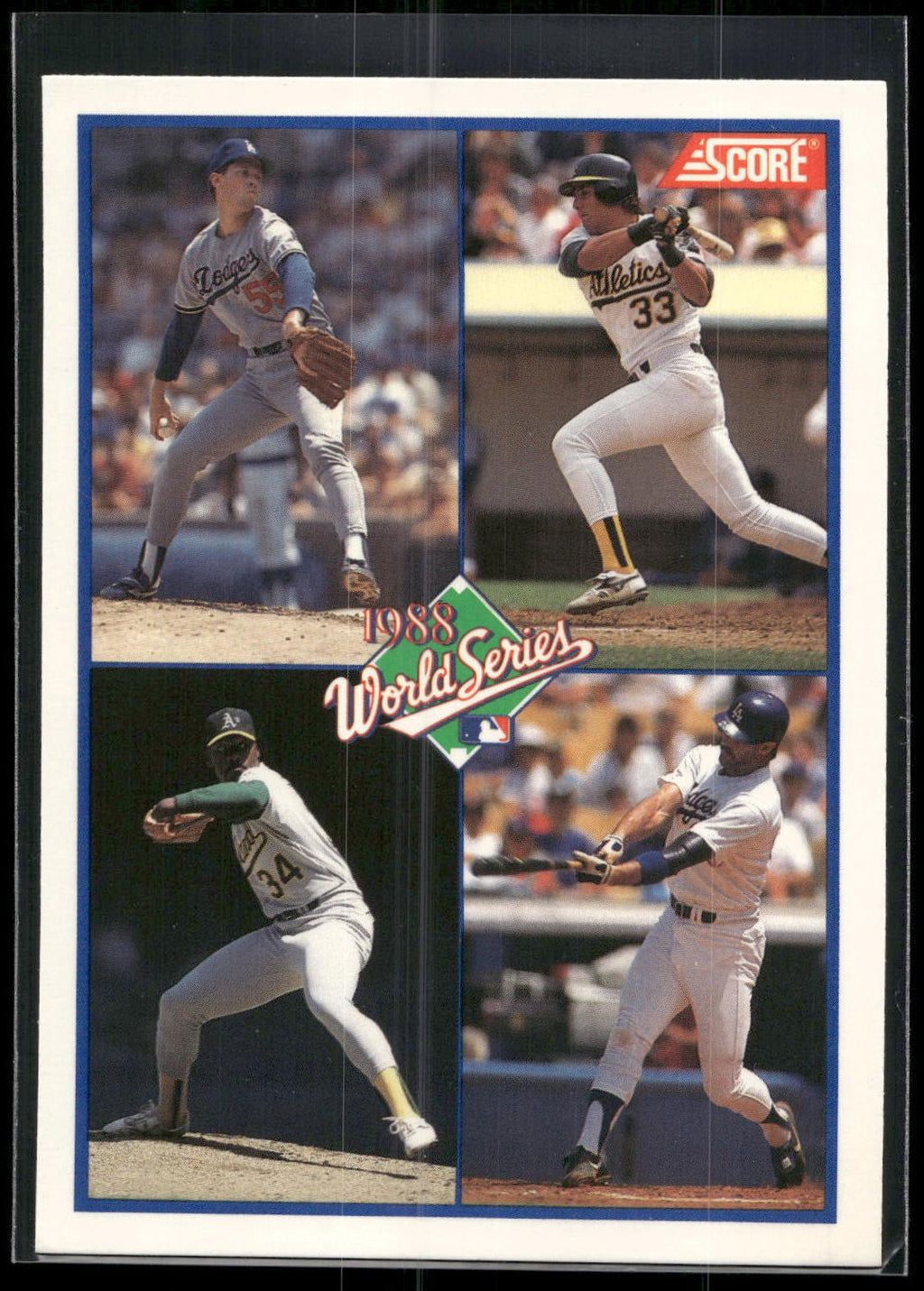 1989 Score #582 1988 World Series