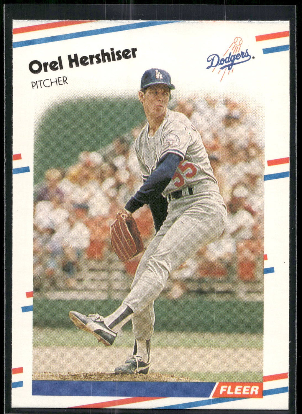 1988 Fleer #518 Orel Hershiser