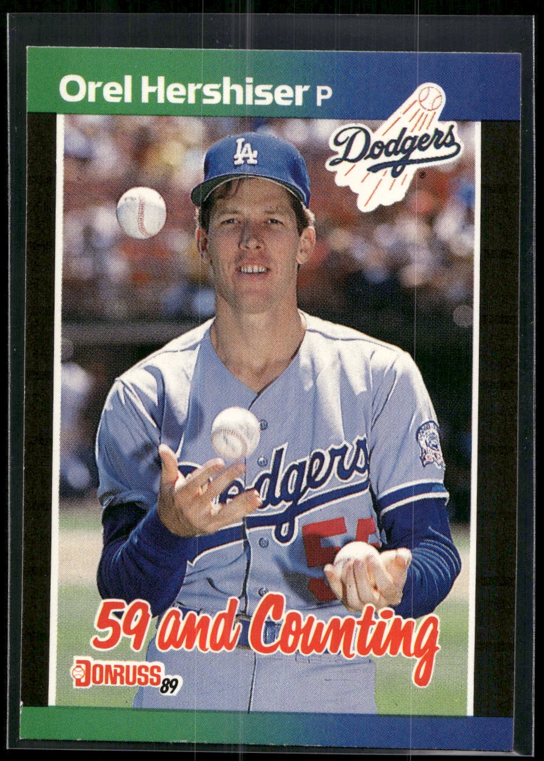 1989 Donruss #648 Orel Hershiser