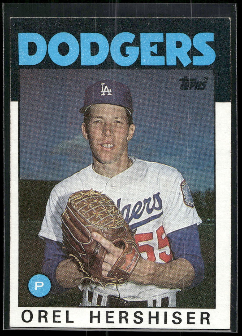 1986 Topps #159 Orel Hershiser