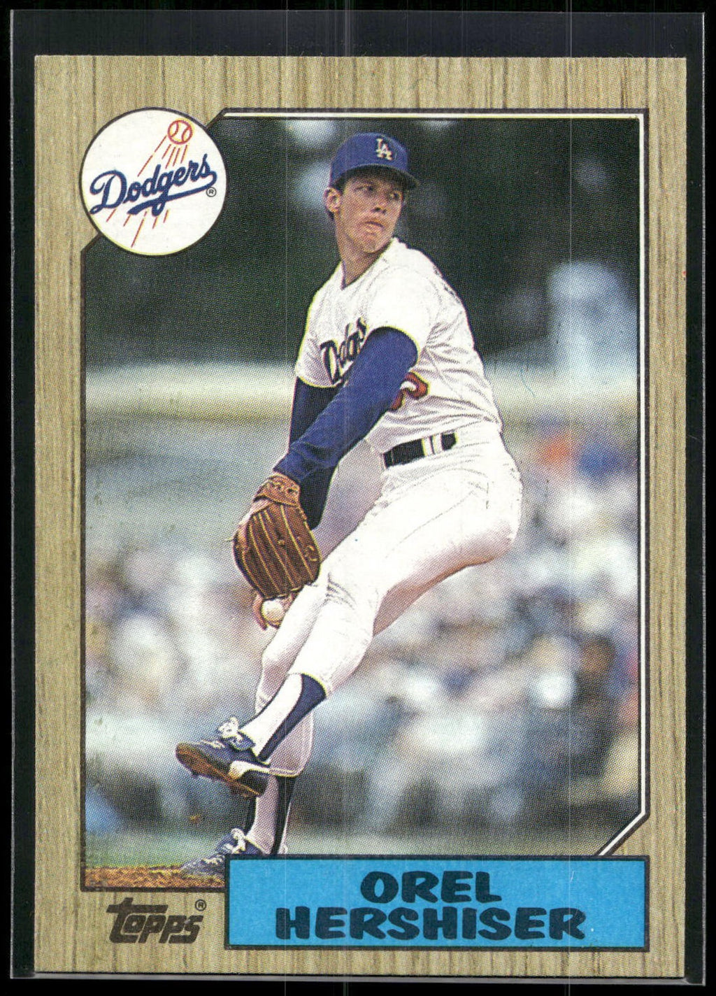 1987 Topps #385 Orel Hershiser