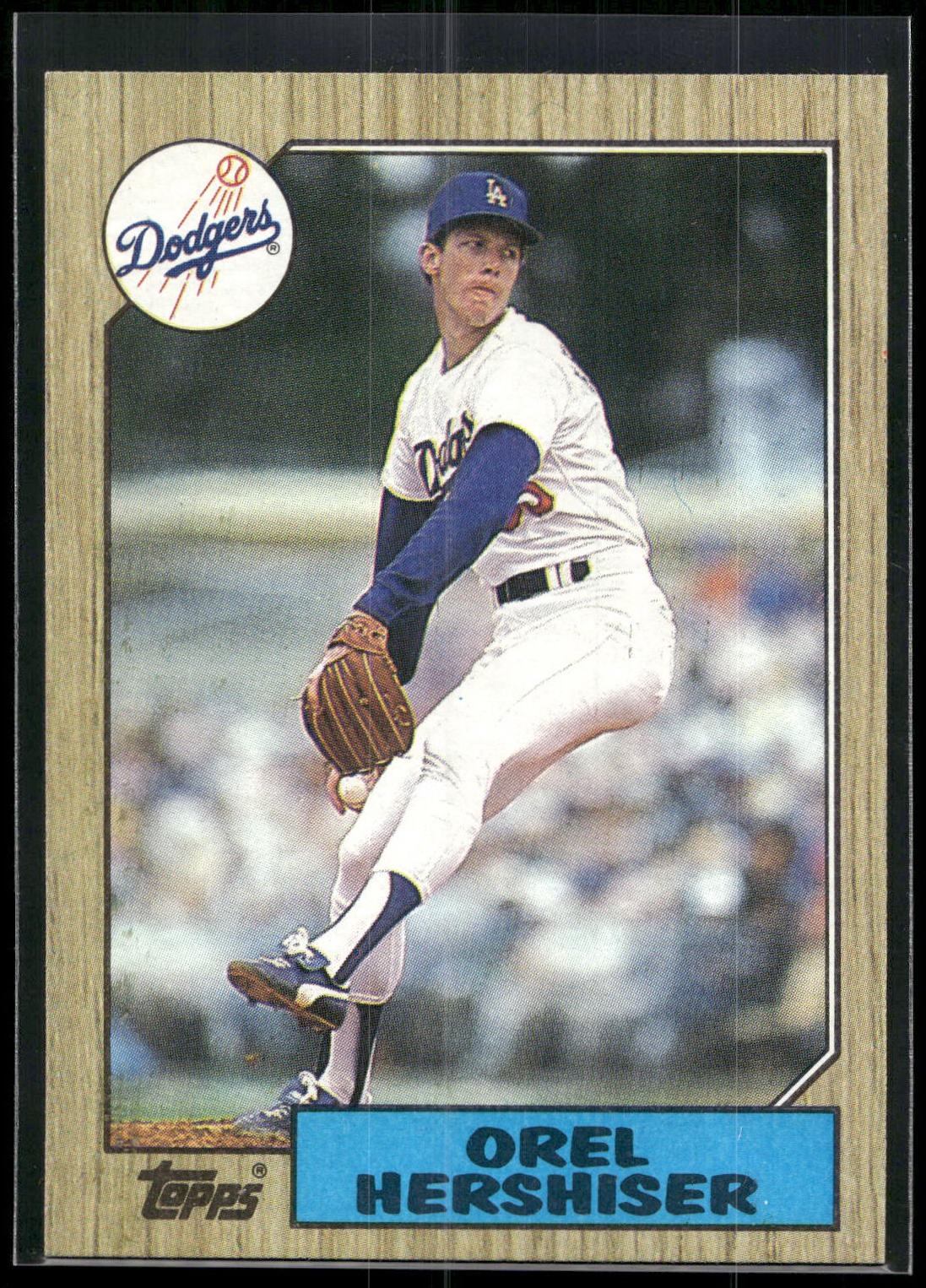 1987 Topps #385 Orel Hershiser