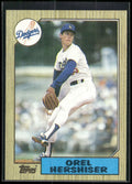 1987 Topps #385 Orel Hershiser