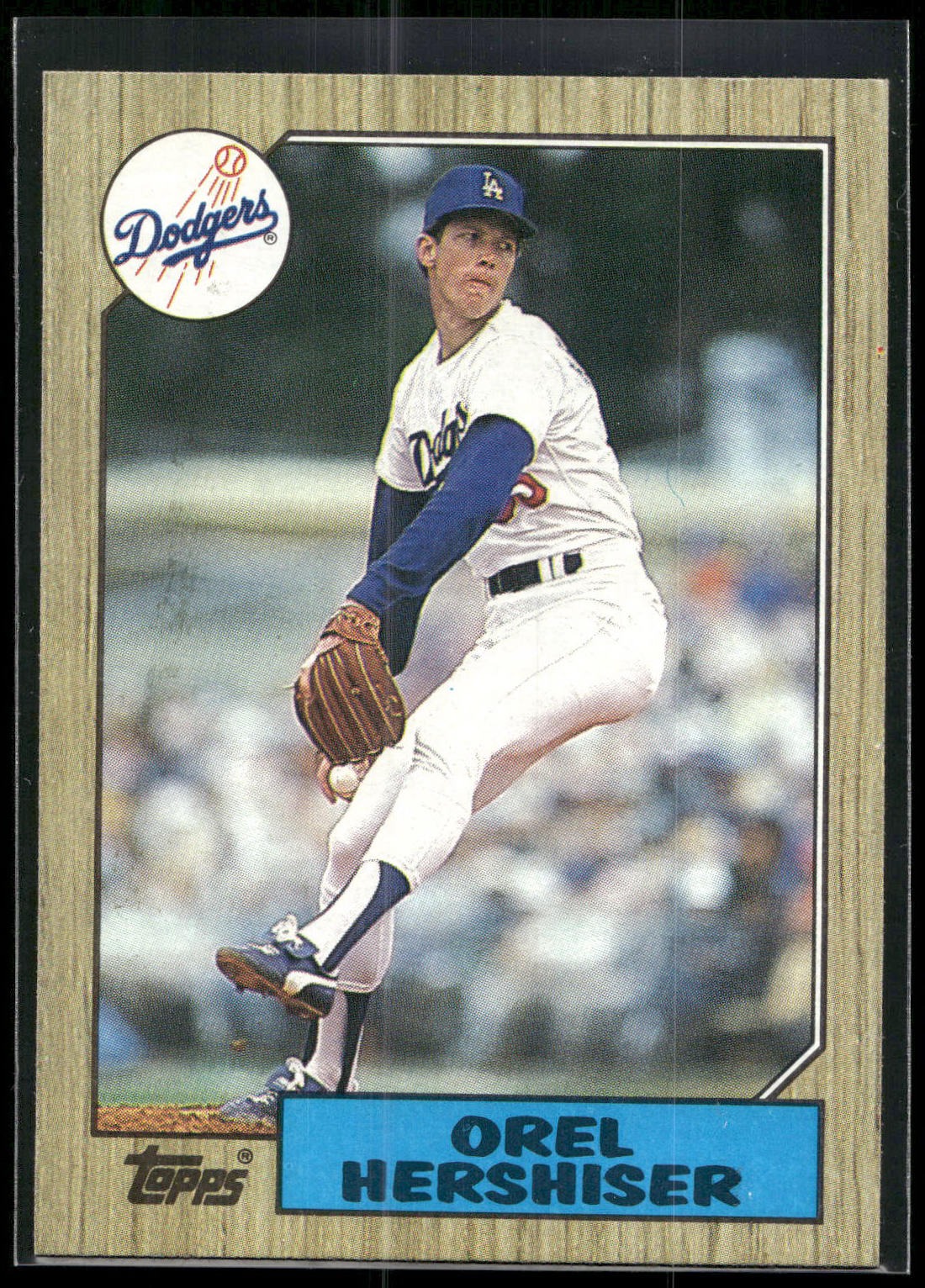 1987 Topps #385 Orel Hershiser