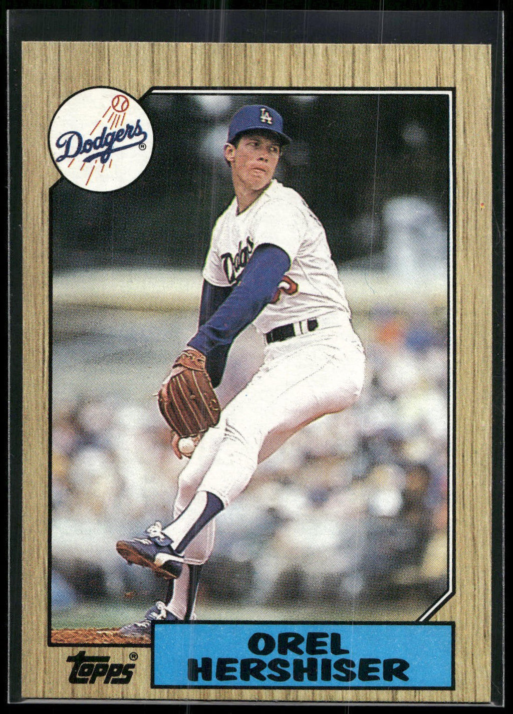 1987 Topps #385 Orel Hershiser