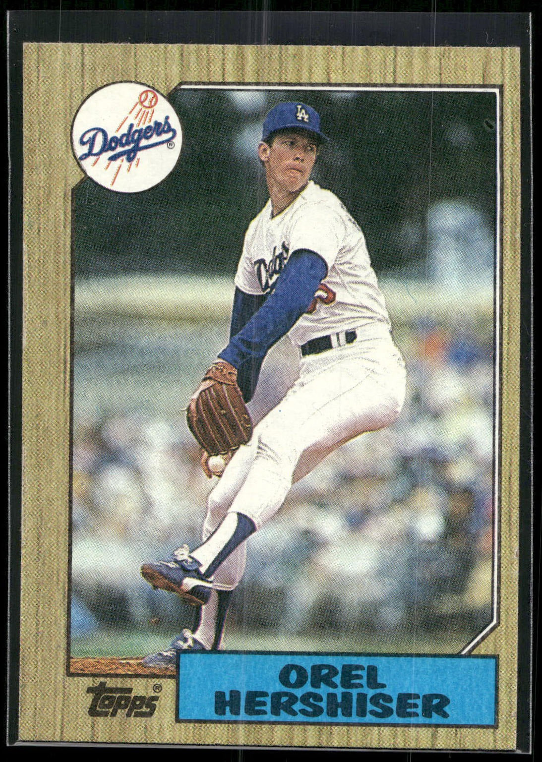 1987 Topps #385 Orel Hershiser