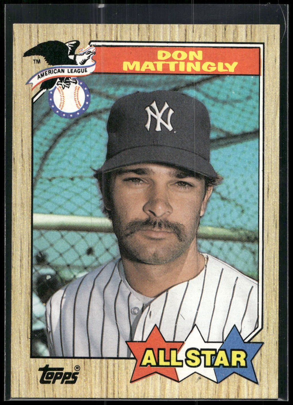 1987 Topps #606b Don Mattingly