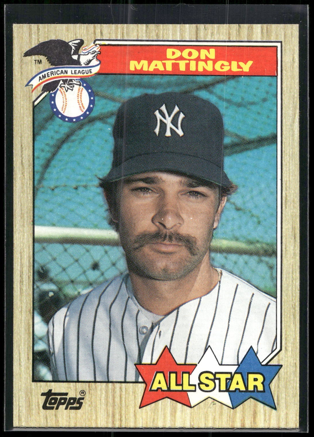 1987 Topps #606b Don Mattingly