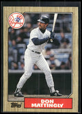 1987 Topps #500 Don Mattingly