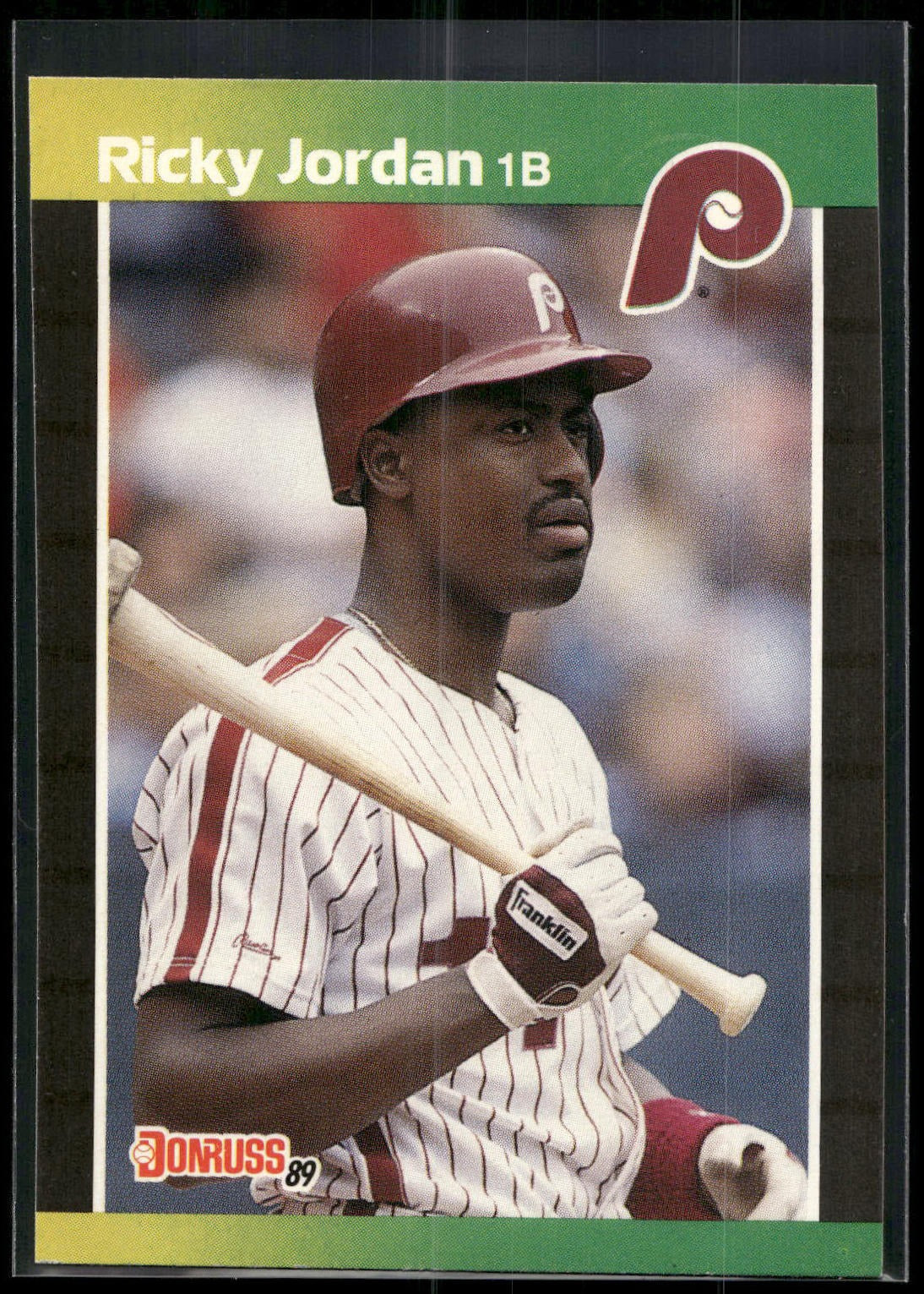 1989 Donruss #624c Ricky Jordan