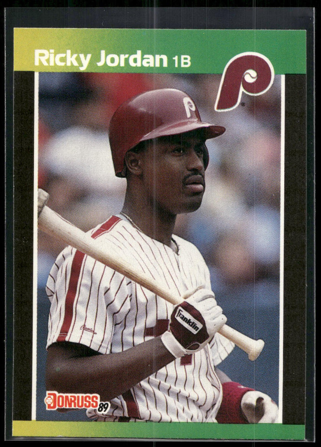 1989 Donruss #624c Ricky Jordan