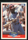 1989 Score #548 Ricky Jordan