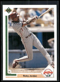 1991 Upper Deck #160 Ricky Jordan