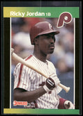1989 Donruss #624 Ricky Jordan