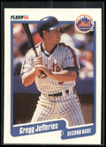 1990 Fleer Canadian #207 Gregg Jefferies