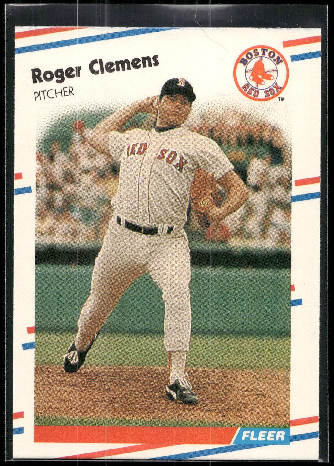 1988 Fleer #349 Roger Clemens