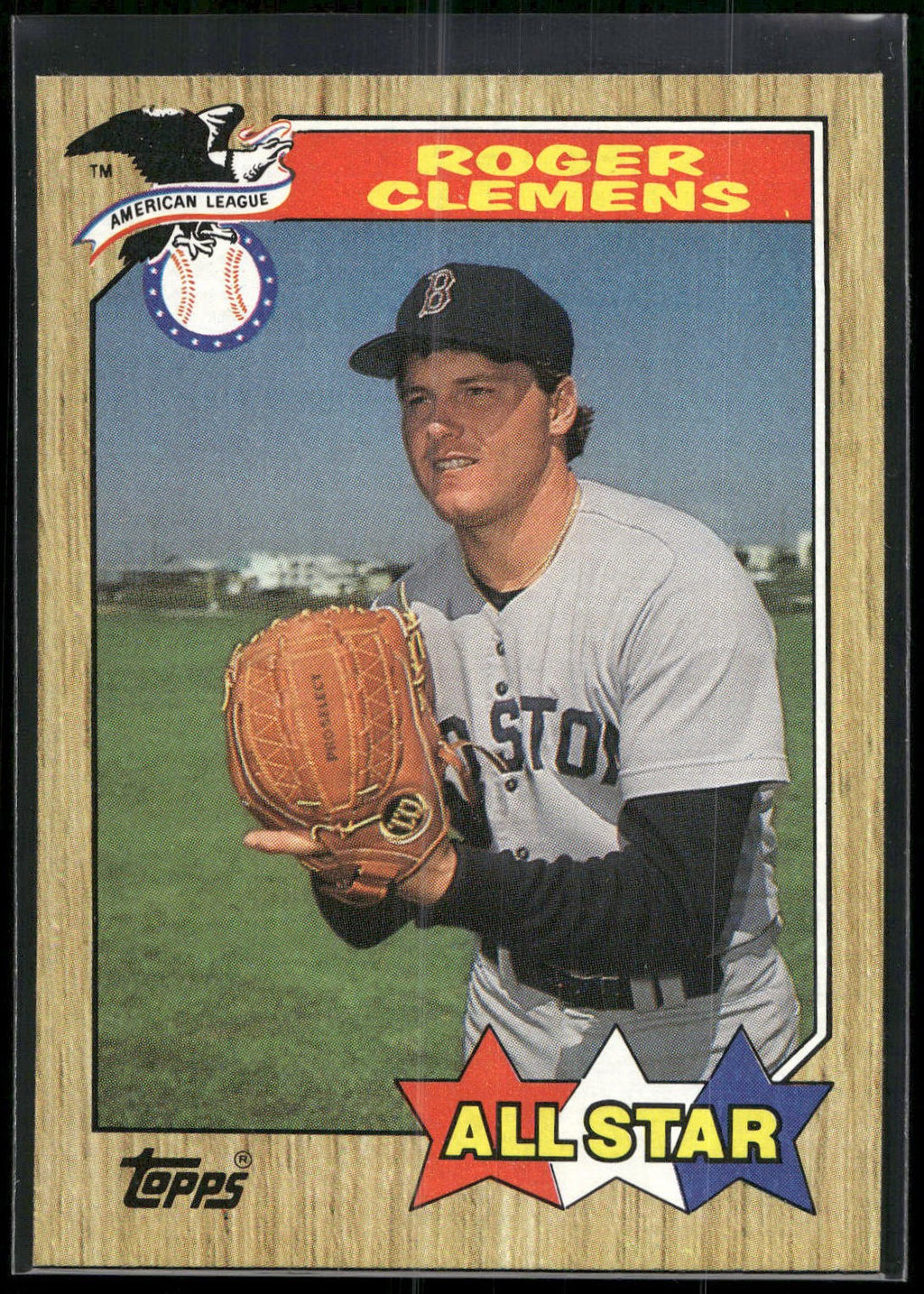 1987 Topps #614 Roger Clemens
