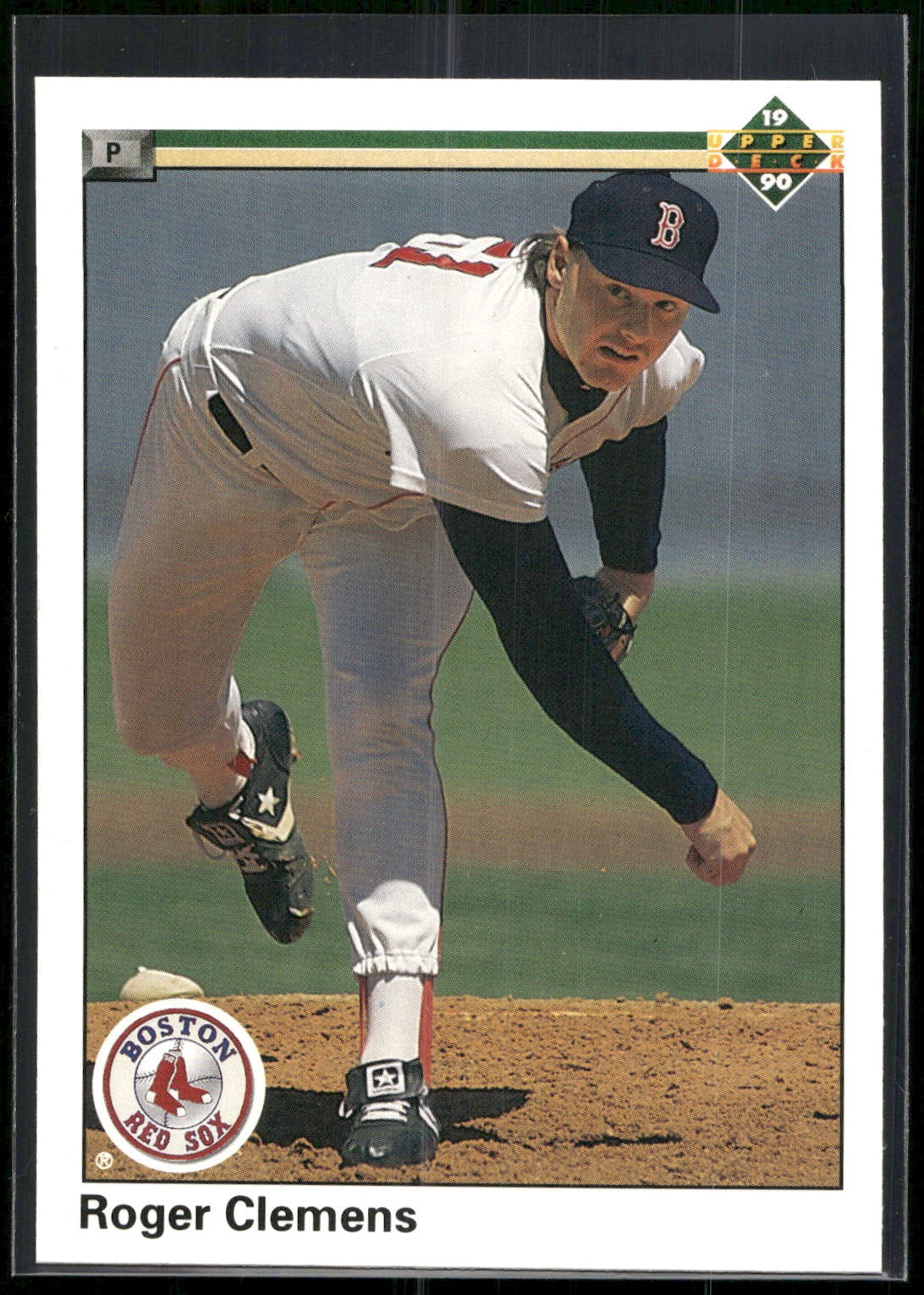 1990 Upper Deck #323 Roger Clemens