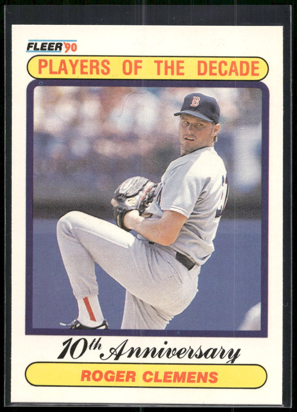 1990 Fleer #627 Roger Clemens