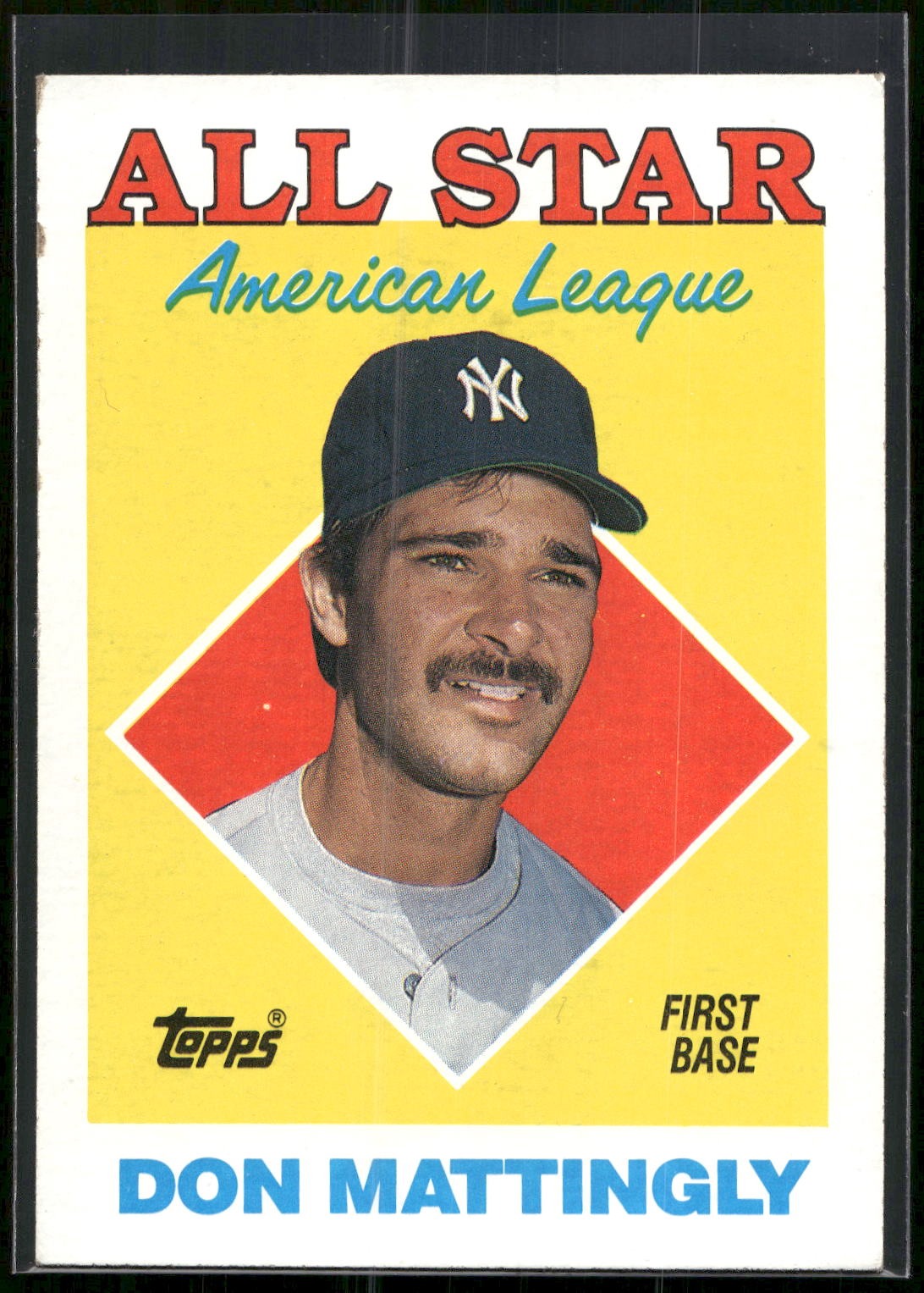 1988 Topps #386 Don Mattingly