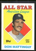 1988 Topps #386 Don Mattingly