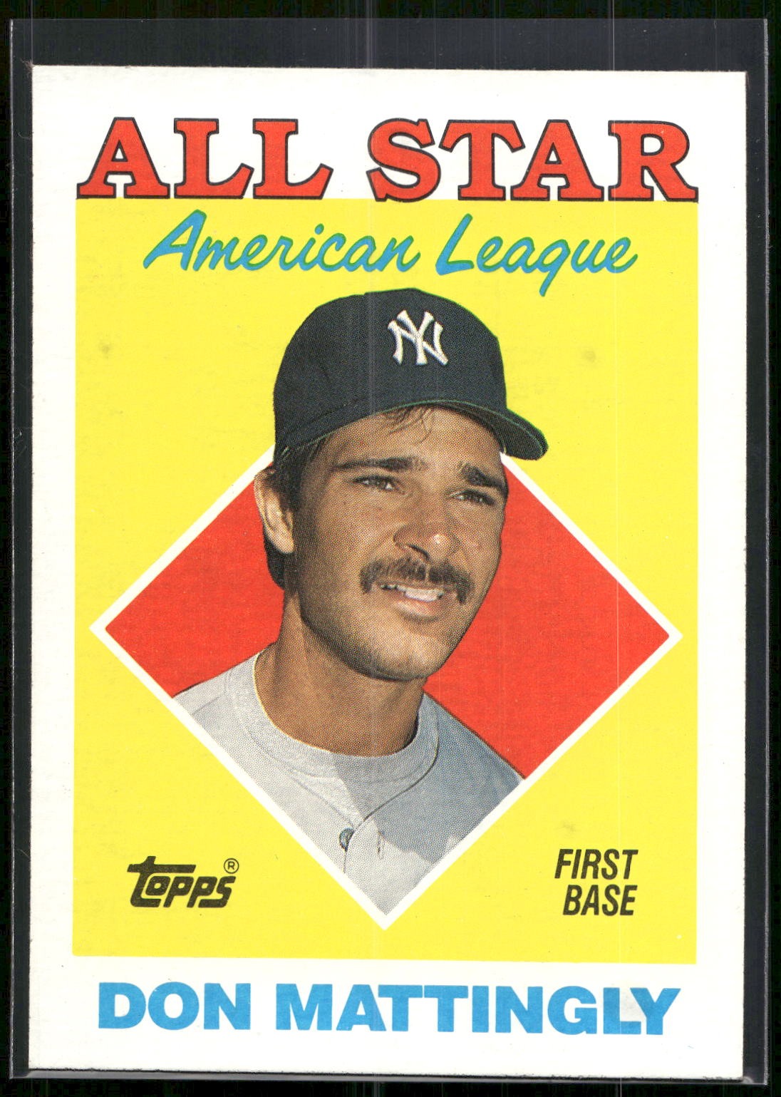1988 Topps #386 Don Mattingly