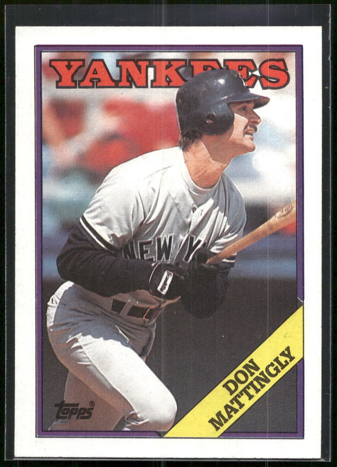 1988 Topps #300 Don Mattingly